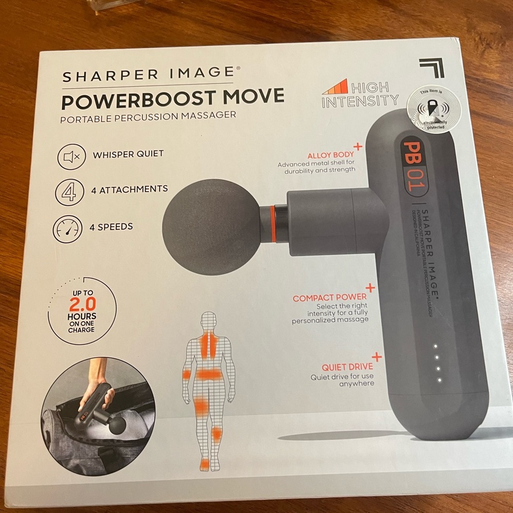 Shaper image power boost massage gun